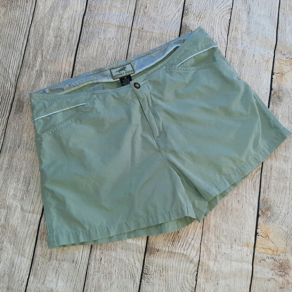 Horny Toad Pants - Horny Toad Light Green Women's Shorts Size 10